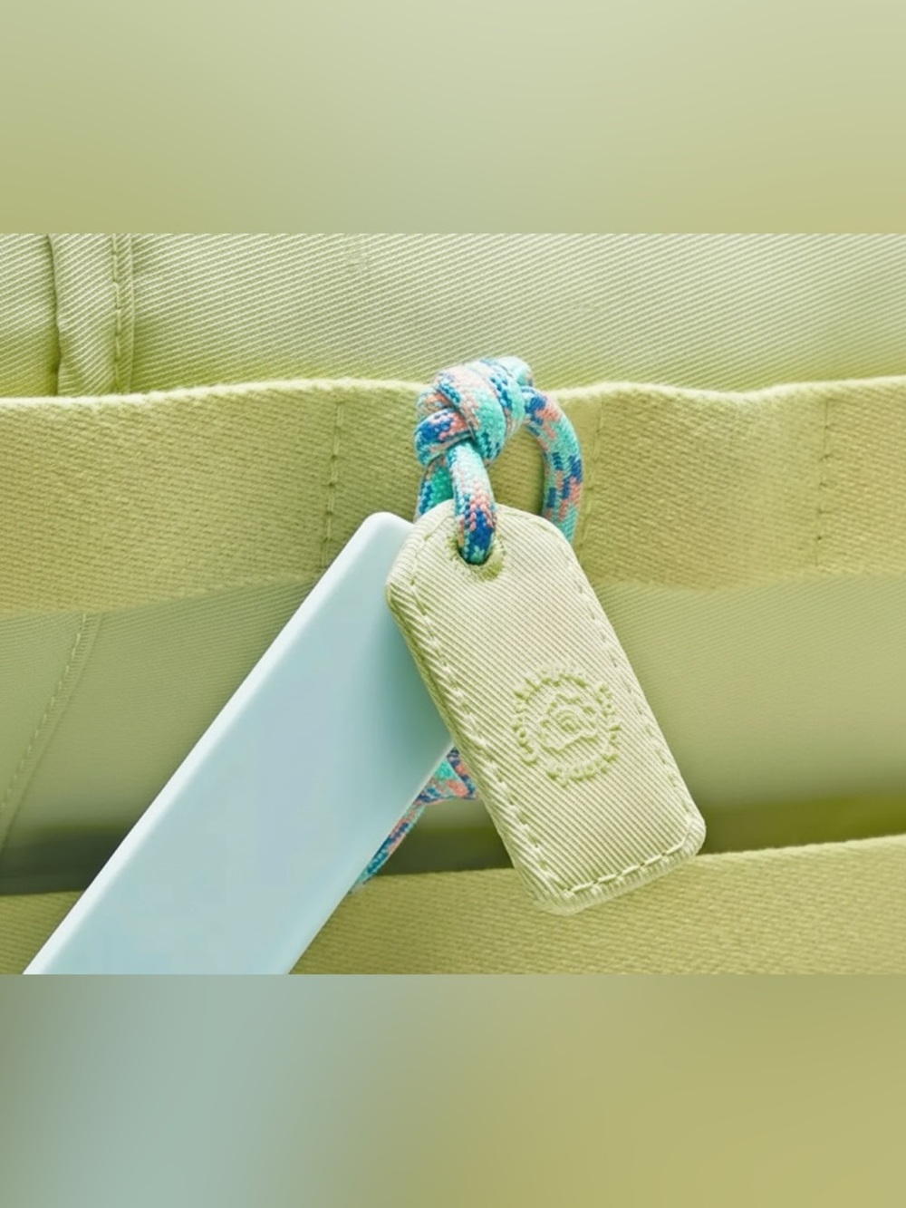 Coachtopia mini loop Backpack in lime green and Dust bag - Picture 8 of 16